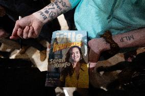 Campaign Launch of Far Right Candidate Sarah Knafo - Paris