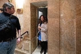 Campaign Launch of Far Right Candidate Sarah Knafo - Paris