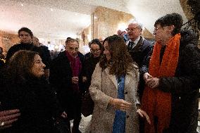 Campaign Launch of Far Right Candidate Sarah Knafo - Paris