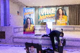 Campaign Launch of Far Right Candidate Sarah Knafo - Paris