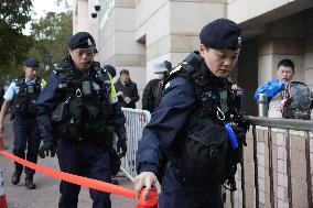 Hong Kong court hearing for Jimmy Lai