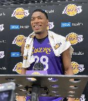 Basketball: Lakers' Hachimura