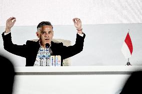 Introducing John Herdman as New Coach of The Indonesian Team - Jakarta