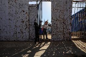 Al-Shamal Educational School in Jabalia Refugee Camp - Gaza