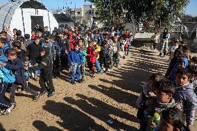 Al-Shamal Educational School in Jabalia Refugee Camp - Gaza