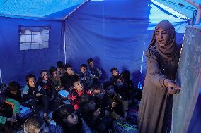 Al-Shamal Educational School in Jabalia Refugee Camp - Gaza