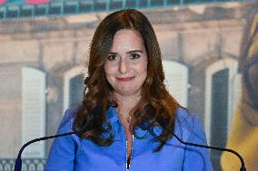 Campaign Launch of Far Right Candidate Sarah Knafo - Paris