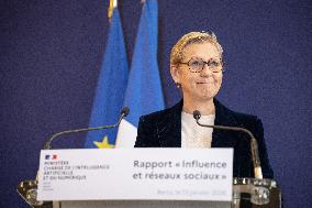 Submission of the report "Influence and Social Networks" to the government - Paris AJ