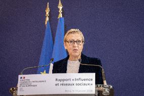 Submission of the report "Influence and Social Networks" to the government - Paris AJ