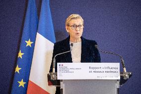 Submission of the report "Influence and Social Networks" to the government - Paris AJ