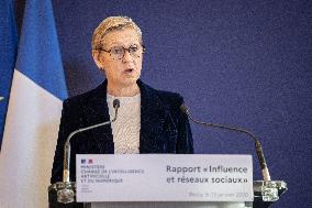 Submission of the report "Influence and Social Networks" to the government - Paris AJ