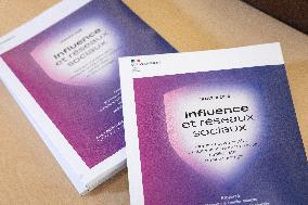 Submission of the report "Influence and Social Networks" to the government - Paris AJ