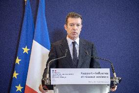 Submission of the report "Influence and Social Networks" to the government - Paris AJ