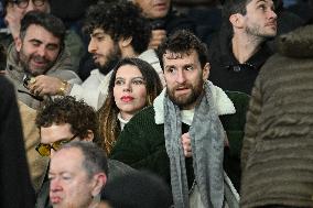 Celebs At PSG vs Paris FC Match - Paris