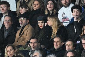 Celebs At PSG vs Paris FC Match - Paris