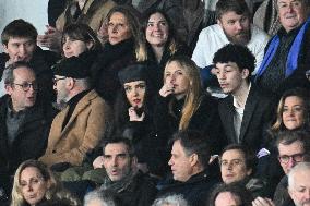 Celebs At PSG vs Paris FC Match - Paris