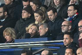 Celebs At PSG vs Paris FC Match - Paris