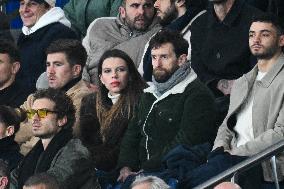 Celebs At PSG vs Paris FC Match - Paris