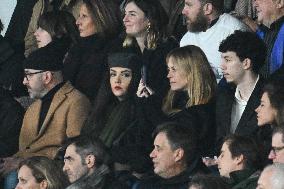 Celebs At PSG vs Paris FC Match - Paris