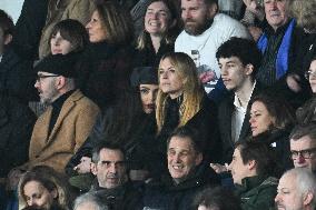 Celebs At PSG vs Paris FC Match - Paris