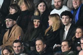 Celebs At PSG vs Paris FC Match - Paris