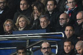 Celebs At PSG vs Paris FC Match - Paris