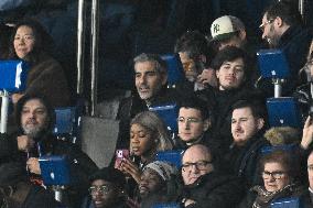 Celebs At PSG vs Paris FC Match - Paris