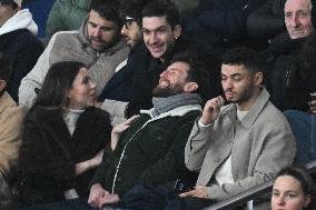 Celebs At PSG vs Paris FC Match - Paris