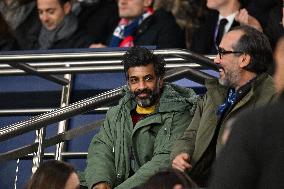 Celebs At PSG vs Paris FC Match - Paris