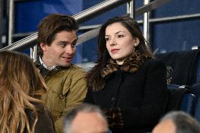 Celebs At PSG vs Paris FC Match - Paris