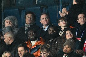 Celebs At PSG vs Paris FC Match - Paris