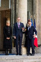 President Macron Welcomes King Felipe - Paris
