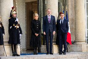 President Macron Welcomes King Felipe - Paris
