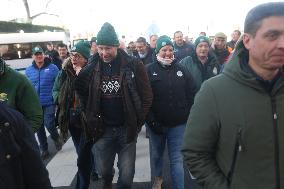 Delegation of Farmers Goes to Matignon - Paris