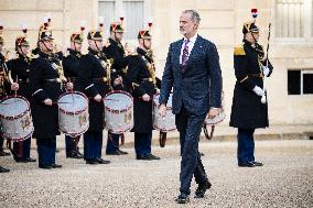 President Macron Welcomes King Felipe - Paris