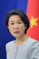 Chinese Foreign Ministry spokeswoman Mao Ning