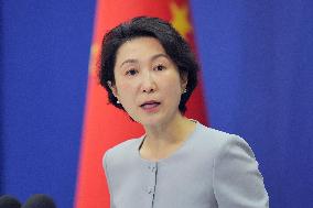 Chinese Foreign Ministry spokeswoman Mao Ning