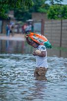 Floods During Rainy Season in Matola - Mozambique