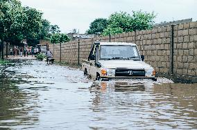 Floods During Rainy Season in Matola - Mozambique
