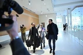 Trial on charges of promoting terrorism on social media with Mahdieh Esfandiari - Paris