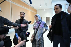 Trial on charges of promoting terrorism on social media with Mahdieh Esfandiari - Paris