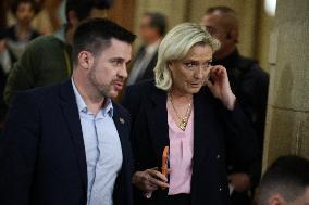 Appeal Trial of Marine Le Pen and RN’s Officials on Suspicion of Embezzlement of European Public Funds - Paris