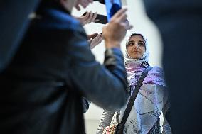 Trial on charges of promoting terrorism on social media with Mahdieh Esfandiari - Paris