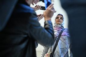 Trial on charges of promoting terrorism on social media with Mahdieh Esfandiari - Paris