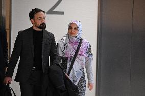 Trial on charges of promoting terrorism on social media with Mahdieh Esfandiari - Paris