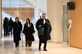 Trial on charges of promoting terrorism on social media with Mahdieh Esfandiari - Paris