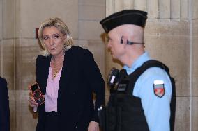 Appeal Trial of Marine Le Pen and RN’s Officials - Paris
