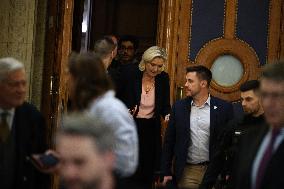 Appeal Trial of Marine Le Pen and RN’s Officials on Suspicion of Embezzlement of European Public Funds - Paris