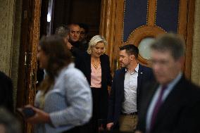 Appeal Trial of Marine Le Pen and RN’s Officials on Suspicion of Embezzlement of European Public Funds - Paris