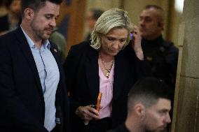 Appeal Trial of Marine Le Pen and RN’s Officials on Suspicion of Embezzlement of European Public Funds - Paris